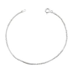 Pulseira Corrente Texturizada Prata 925 - PCT925 - LE BEAU