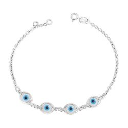 Pulseira Olho Grego Prata 925 - POA100 - LE BEAU