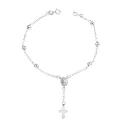 Pulseira Terço Prata 925 - P26 - LE BEAU