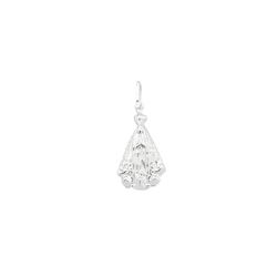 Pingente Nossa Senhora Aparecida 2cm Prata 925 - ... - LE BEAU