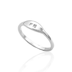 Anel Fé Prata 925 - A4683 - LE BEAU