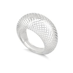 Anel Tela Abaulado Prata 925 - AD0008 - LE BEAU