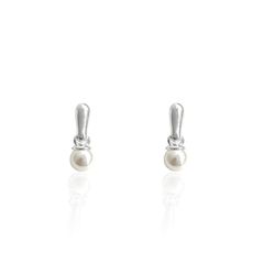 Brinco Pérola Prata 925 - B4433 - LE BEAU