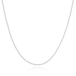 Corrente Cordão Baiano 1,5mm 50cm Prata 925 - CCB1... - LE BEAU