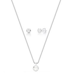 Conjunto Zircônia Prata 925 - CJ4229 - LE BEAU