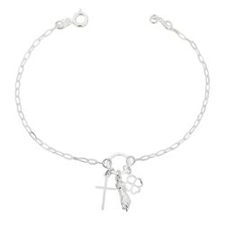 Pulseira Pátua Proteção Prata 925 - P1033.1 - LE BEAU