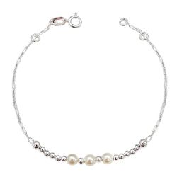 Pulseiras Esferas Pérolas Prata 925 - PEP02 - LE BEAU