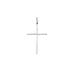Pingente Cruz Lisa 3,5cm Prata 925 - PC35 - LE BEAU