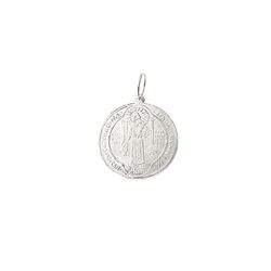 Pingente São Bento 2,5cm Prata 925 - PSÃOBENTO-M - LE BEAU