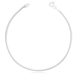 Pulseira Rabo De Rato 18,5cm Prata 925 - PRT100 - LE BEAU
