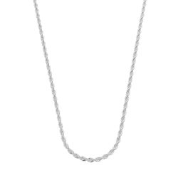 Colar Corrente Cordão Baiano 40cm 2,5mm Prata 925 ... - LE BEAU