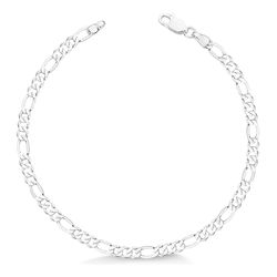 Pulseira Masculina 3x1 2mm Prata 925 - P3X12M - LE BEAU