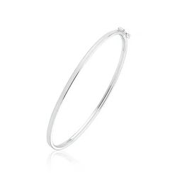 Bracelete Fio Quadrado 1mm Fechado Prata 925 - Bra - LE BEAU
