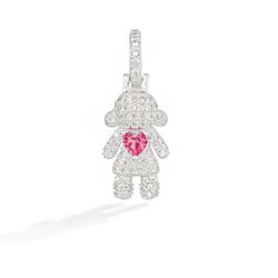 Pingente Filhos Cravejado Prata 925 - P4325-P4324 - LE BEAU