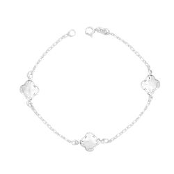Pulseira Trevos Lisos Prata 925 - PULTL - LE BEAU