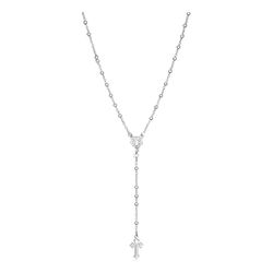 Colar Terço São Bento 60cm Prata 925 - PRD-SBN-92... - LE BEAU