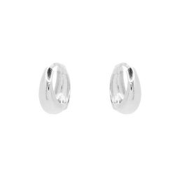 Brinco Argolinha Helena G 1,6cm Prata 925 - B3505G - LE BEAU