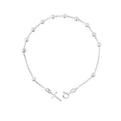 Pulseira Terço Prata 925 - PT22 - LE BEAU