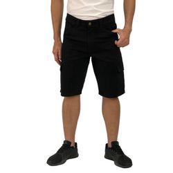 Bermuda masculina cargo preta macaw - 18636 - LEDECA