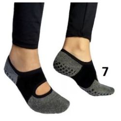 Meia Pilates Centope Solado Antiderrapante - 13881 - LEDECA