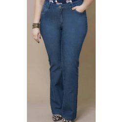 Calça Jeans Feminina Program Plus Size - 17614 - LEDECA