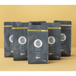 Desafio 0 Açúcar 2.4 - 6 Pacotes Café Moído Legado... - LEGADO CAFÉS