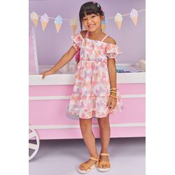 Vestido Borboleta - Kukiê - 35248/35255 - Lele Tete Moda Infantil