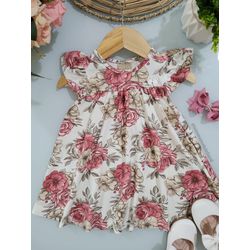 Vestido Floral - Milon - 30229/34937/34944 - Lele Tete Moda Infantil