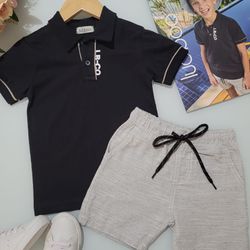 Conjunto Infantil Masculino Polo - Luc Boo - CONJ-... - Lele Tete Moda Infantil