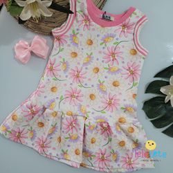 Vestido Fly Tech Colorido - Kukie - 29902 - Lele Tete Moda Infantil