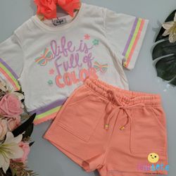 Conjunto Feminino - Life Kukie - 7899745981698 - Lele Tete Moda Infantil