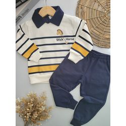 Conj Mas Inv Stick Milon Branco - 25923220002 - Lele Tete Moda Infantil