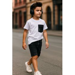 Conj Mas 4 Ao 14 Jeans Preto Trick Nick N/i - 2592... - Lele Tete Moda Infantil