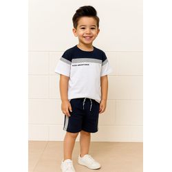 Conjunto Masculino Milon - New AD - 33626/33633 - Lele Tete Moda Infantil