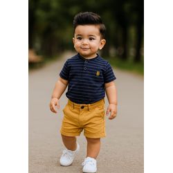 Conj Mas Listra Marinho Trick Nick Azul Marinho - ... - Lele Tete Moda Infantil