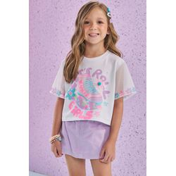 Blusa Fem Patins Kukie N/i - 25925870001 - Lele Tete Moda Infantil