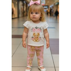 Conj Fem Ursa Legg Milon N/i - 25925760001 - Lele Tete Moda Infantil