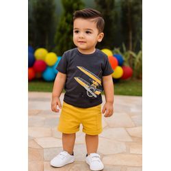 Conj Mas Avião M Kyly N/i - 25925700001 - Lele Tete Moda Infantil