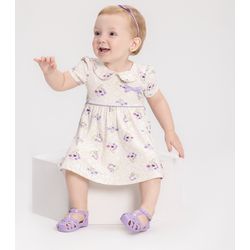 Vestido Gola Lavanda Alakazoo N/i - 25924050001 - Lele Tete Moda Infantil