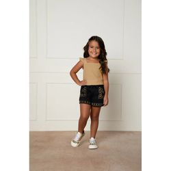 Conj Fem 10/14 Camurça Milon N/i - 2574010001 - Lele Tete Moda Infantil