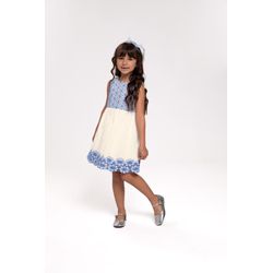 Vestido Branco Festa Trick N/i - 2055010001 - Lele Tete Moda Infantil