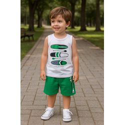 Conj Mas Regata Stand Kyly Branco - 25926520002 - Lele Tete Moda Infantil