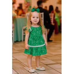 Vestido Verde Alakazoo Verde - 25924020008 - Lele Tete Moda Infantil