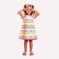 Vestido Bco Coq Nanai N/i - 2127010001 - Lele Tete Moda Infantil