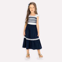 Conj Fem Saia Milon Branco - 25925090002 - Lele Tete Moda Infantil