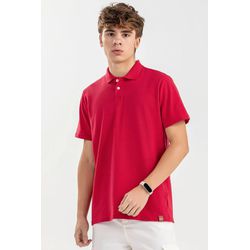 Camisa Polo Verm Elian Vermelho - 25926700004 - Lele Tete Moda Infantil