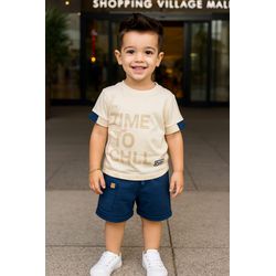 Conj Mas Day Off Bege - 25927030009 - Lele Tete Moda Infantil