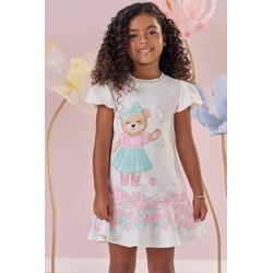 Vestido Charm Borb Kukie N/i - 25925910001 - Lele Tete Moda Infantil