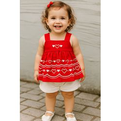 Conj Fem Bata Verm Trick Nick N/i - 25925570001 - Lele Tete Moda Infantil