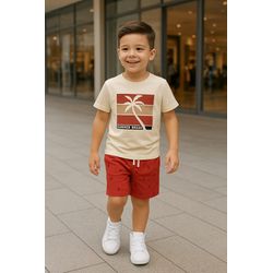 Conj Mas Summer Bege Rovitex Bege - 25927160009 - Lele Tete Moda Infantil